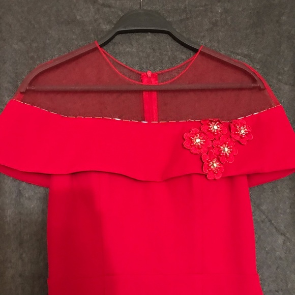 Red body dress, brand new, Korean local brand. - Picture 2 of 3